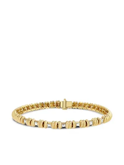 Lizzie Mandler Fine Jewelry 18kt Yellow Gold Diamond Bracelet