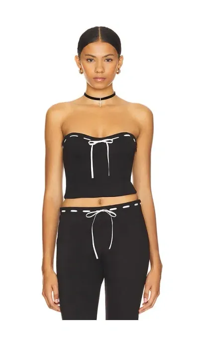 Loba Noita Crop Top In Black