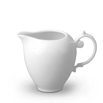 L'objet Aegean Sculpted-handle Creamer In White