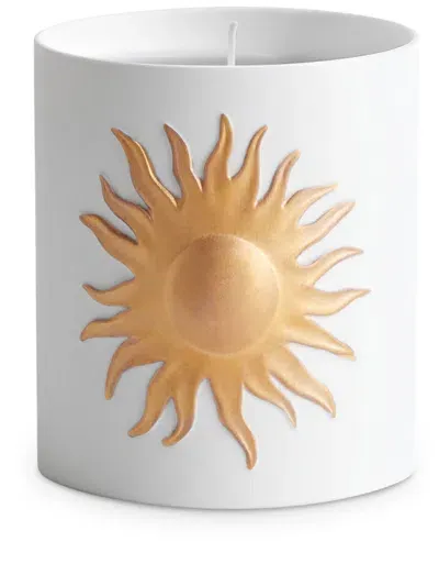 L'objet Veti-vert Soleil Candle, 400g In White