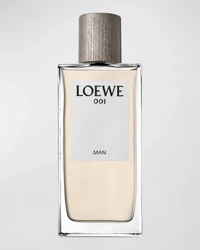 Loewe 001 Man Eau De Parfum, 3.4 Oz. In White