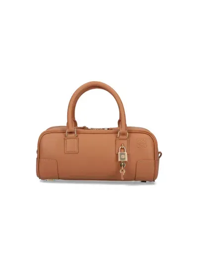 Loewe 'amazona 23' Crop Handbag In Brown