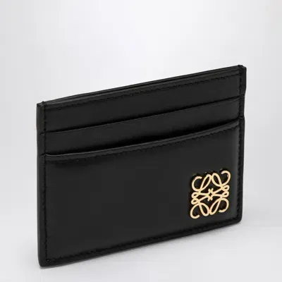 Loewe Anagram Puffer Black Card Holder