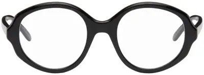 Loewe Black Thin Glasses In Shiny Black