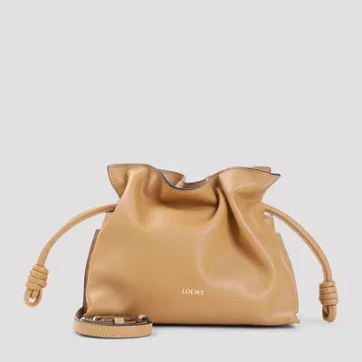 Loewe Flamenco Clutch Mini In Brown