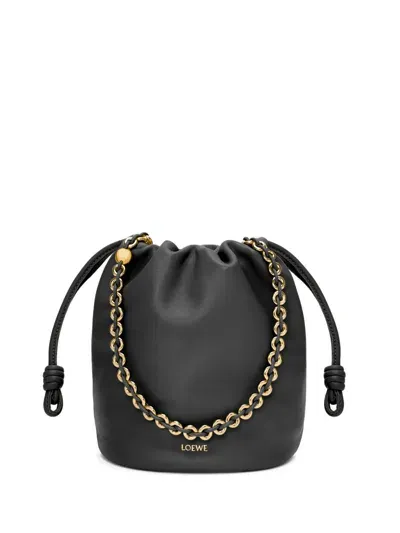 Loewe Borsa Cesto Flamenco Purse In Black