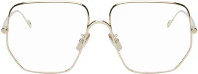 Loewe Gold Oversized Glasses