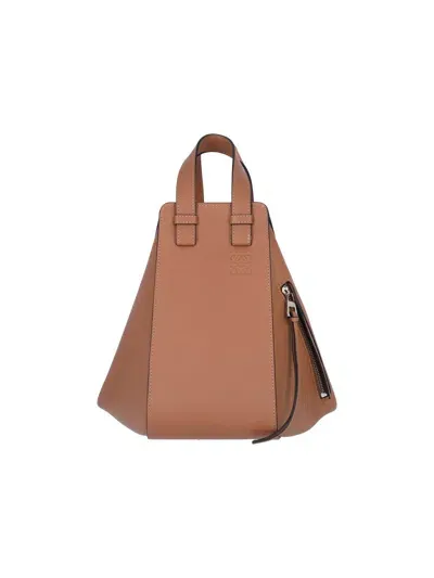 Loewe 'hammock' Small Bucket Bag In Brown