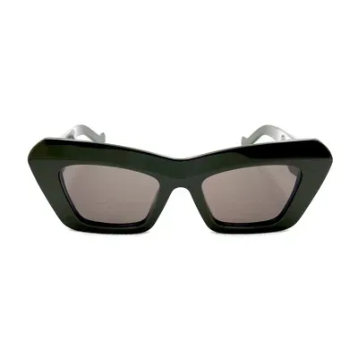 Loewe Lw40036i Anagram 96e Sunglasses In 96e Green