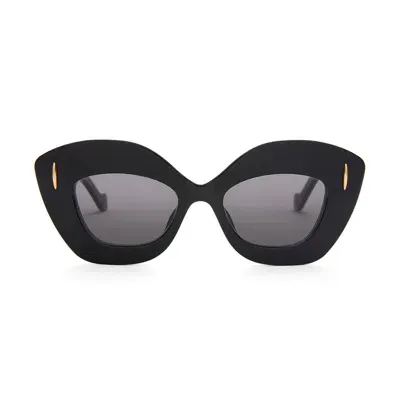 Loewe Retro Screen Sunglasses In Black