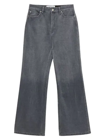 Loewe Paula's Ibiza Bootcut Jeans In Grey