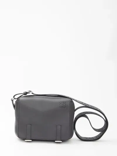 Loewe Military Xs Messenger Bag In Black