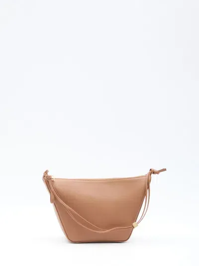 Loewe Mini Hammock Hobo Bag In Brown