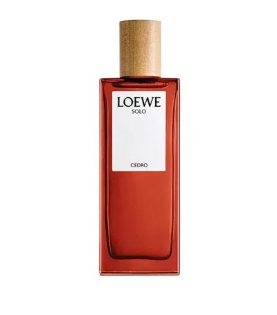 Loewe Solo Cedro Eau De Toilette In White