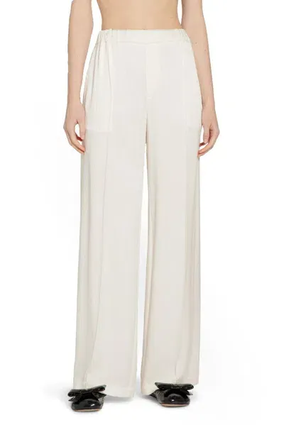 Loewe Straight Leg Pyjama Trousers In White