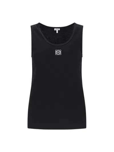 Loewe Tank Top "anagram" In Black  