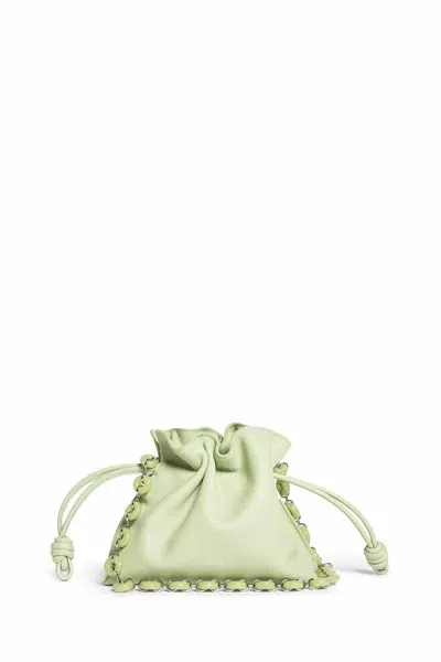 Loewe Woman Green Clutches & Pouches