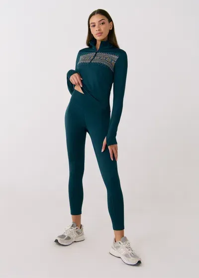 Lole Arctic Ankle Leggings In Fjord Blue