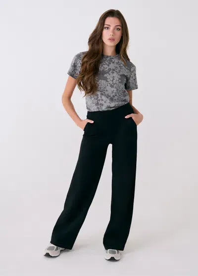 Lole Mindset Wide Leg Pants In Black