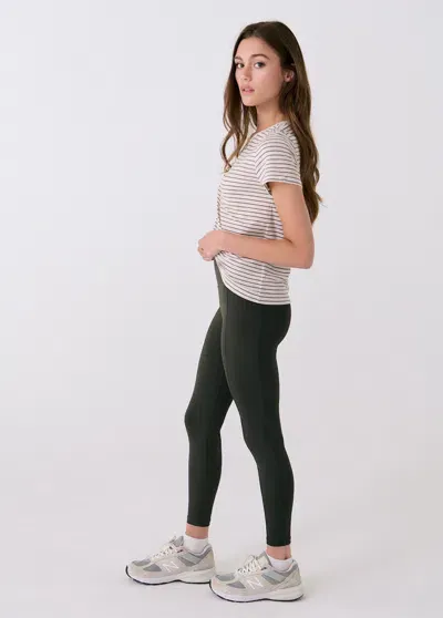 Lole Step Up Ankle Leggings In Olive