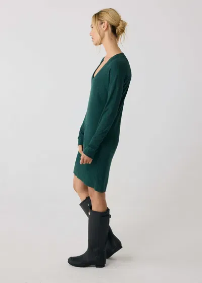 Lole Traverse V-neck Dress In Amazonia Heather