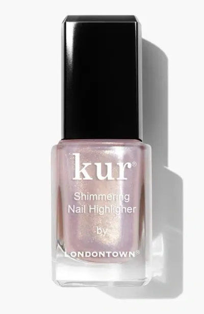 Londontown Shimmering Nail Highlighter Polish In White