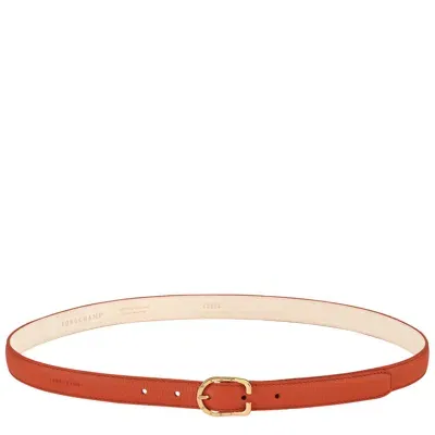 Longchamp Ceinture Femme Le Foulonné In Brown