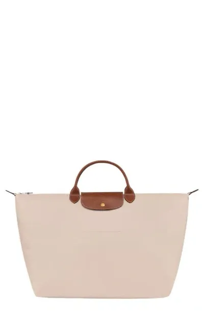 Longchamp Grosse Le Pliage Reisetasche In Neutrals