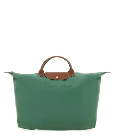 Longchamp Le Pliage Tote Bag In Green