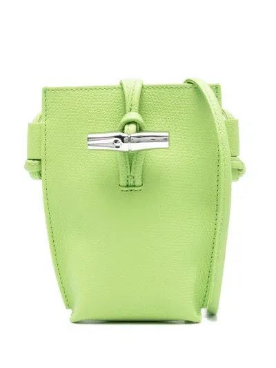 Longchamp Le Roseau Phone Case In Green