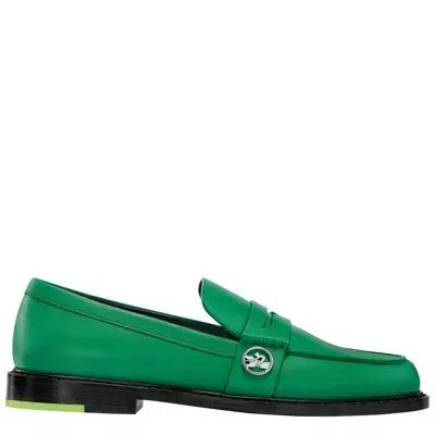 Longchamp Loafer Au Sultan In Green