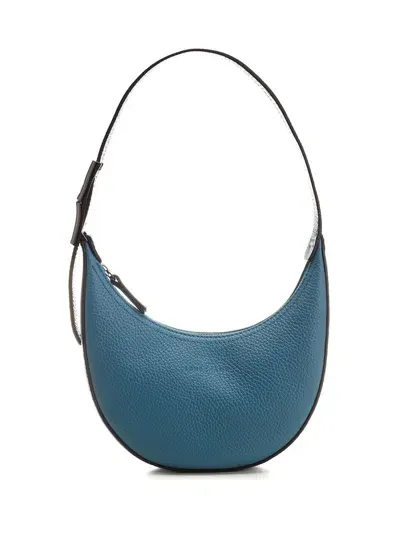 Longchamp S Le Roseau Essential Shoulder Bag In Blue