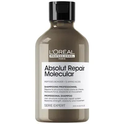 L'oreal Professionnel Absolut Repair Molecular Sulphate Free Shampoo For Damaged Hair 300ml In White