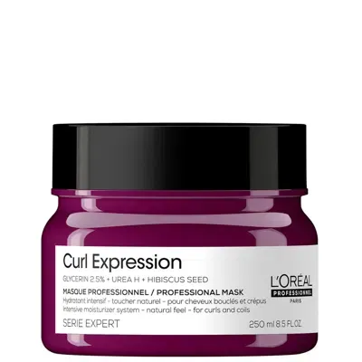 L'oreal Professionnel Curl Expression Hair Mask 250ml In White