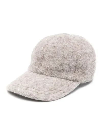 Lorena Antoniazzi Mélange Baseball Cap In Neutrals