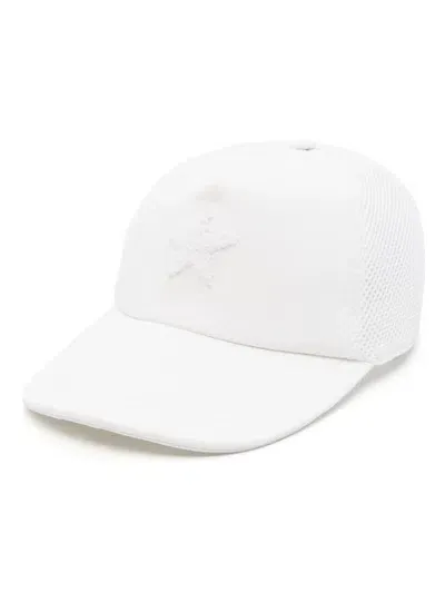 Lorena Antoniazzi Star-patch Cap In White