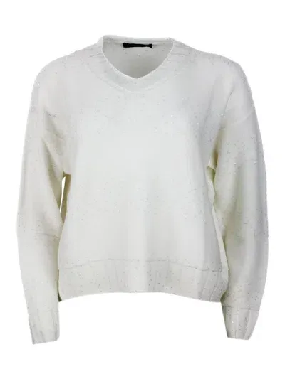 Lorena Antoniazzi Sweaters In White