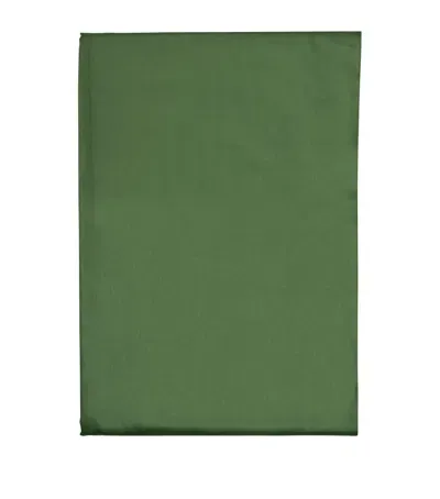 Loretta Caponi Blackberries Super King Flat Sheet In Green