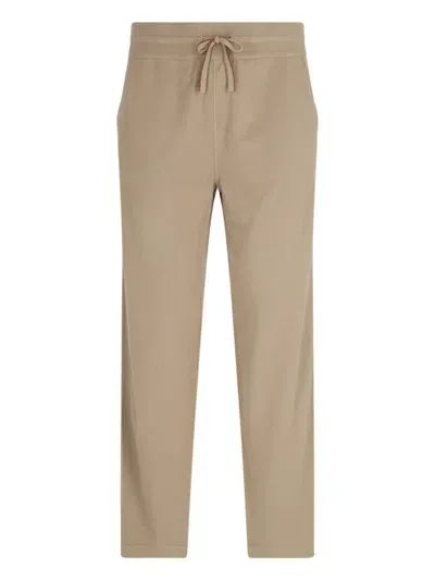 Loro Piana Cashmere Pants In Beige