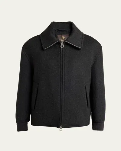 Loro Piana Men's Marius Wool Zip Jacket In M0qq To Be Defined