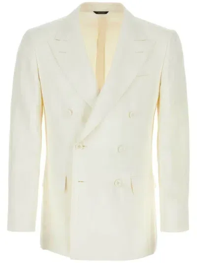 Loro Piana Milano Blazer In White