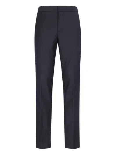 Loro Piana Straight Pants In Blue