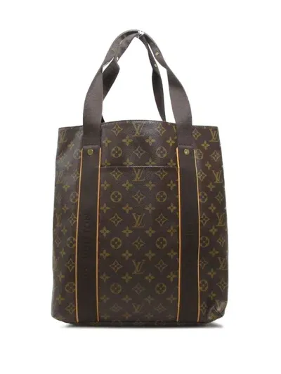 Pre-owned Louis Vuitton 2008 Hippopotamus Bobourg Tote Bag In Brown