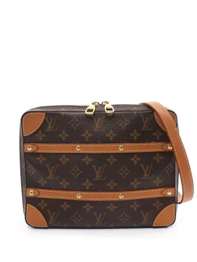 Pre-owned Louis Vuitton 2019 Soft Trunk Pm Messenger Bag In Brown