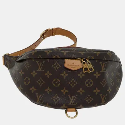 Pre-owned Louis Vuitton Brown Monogram Canvas Bumbag Belt Bag