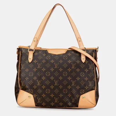 Pre-owned Louis Vuitton Monogram Estrela Mm Bag In Brown