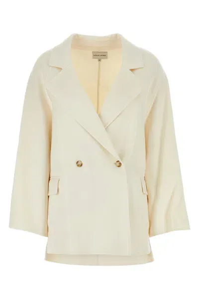 Loulou Short Coat-s Nd  Female In White