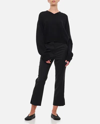 Loulou Studio Anzor Cashmere Sweater In Black