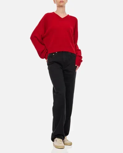 Loulou Studio Anzor Cashmere Sweater In Red