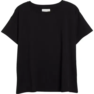 Loulou Studio Telanto Cotton T-shirt In Black